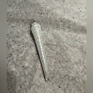 Iridescent Glass Spiral Ornament